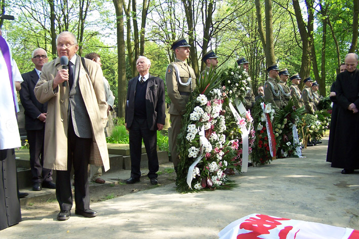 Pogrzeb prof. Romualda Kukoowicza